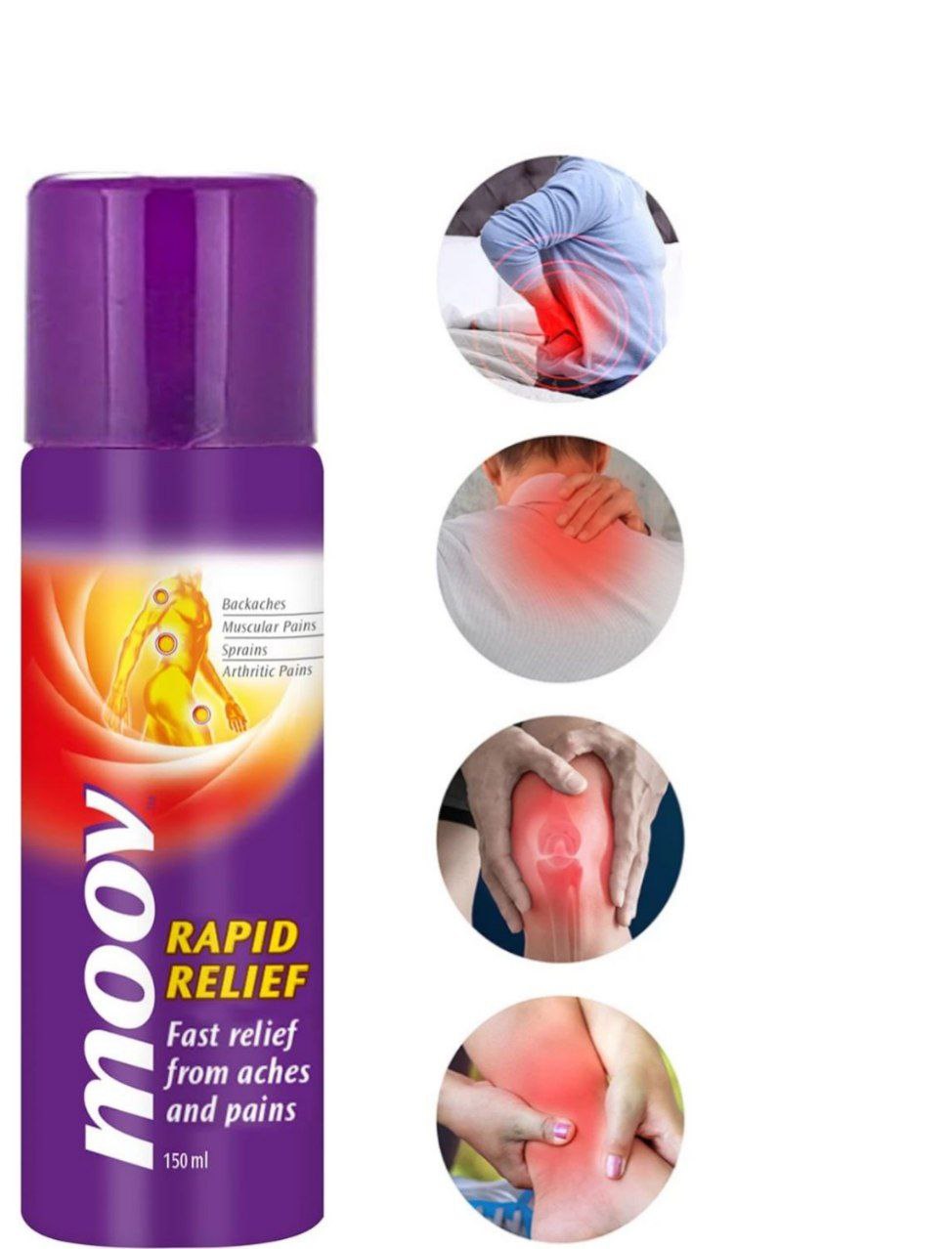 اسپری تسکین درد موف